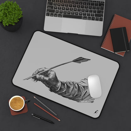 Desk Mat: Writing Lite Grey