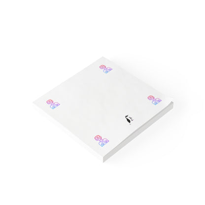 Post-it® Note Pads: Gaming White