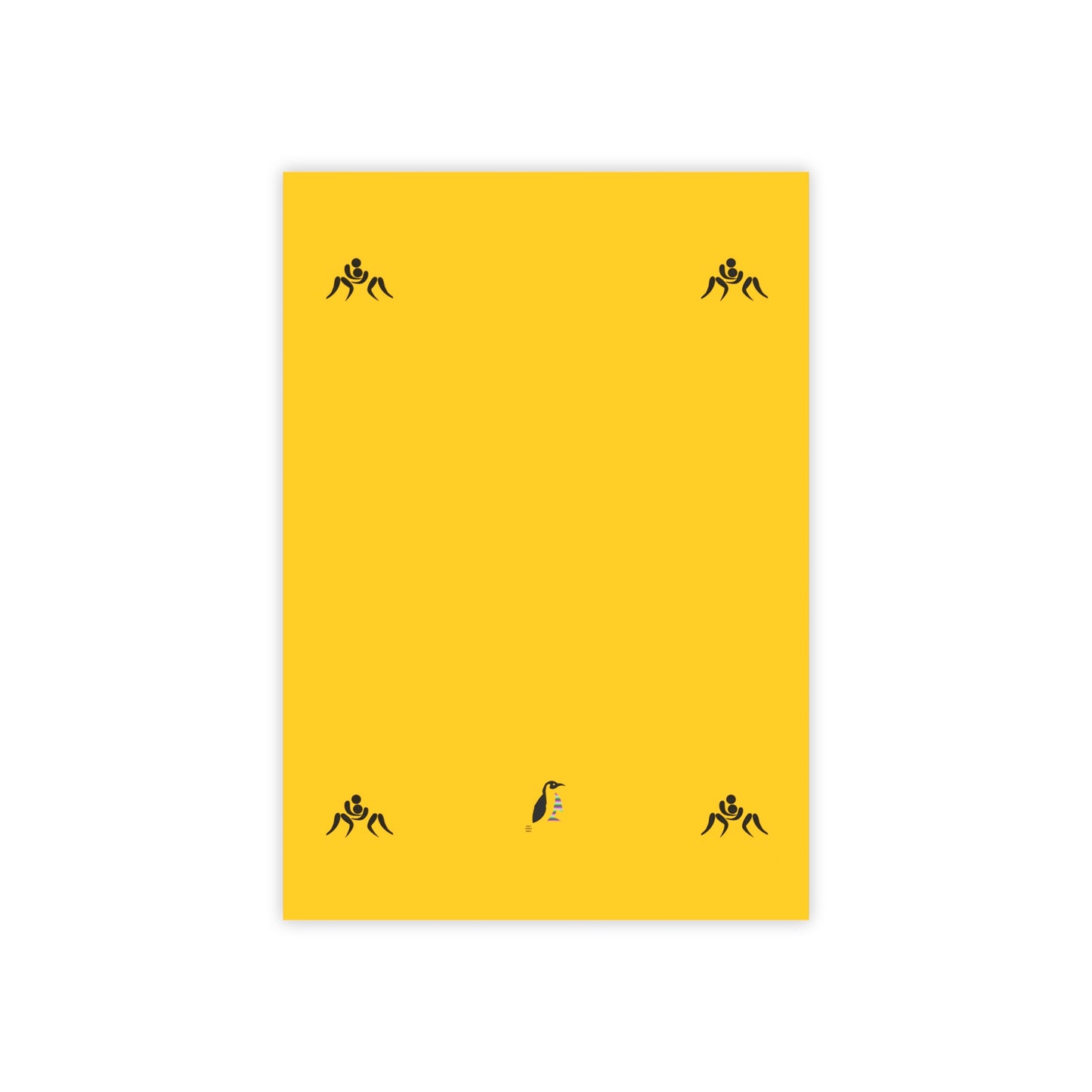 Post-it® Note Pads: Wrestling Yellow