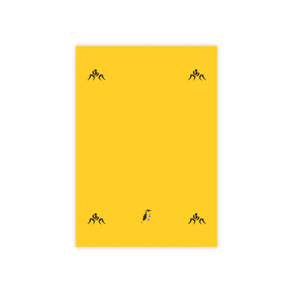 Post-it® Note Pads: Wrestling Yellow