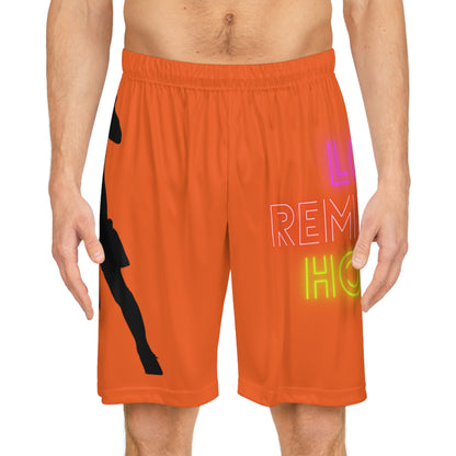 Basketball Shorts: Soccer Orange