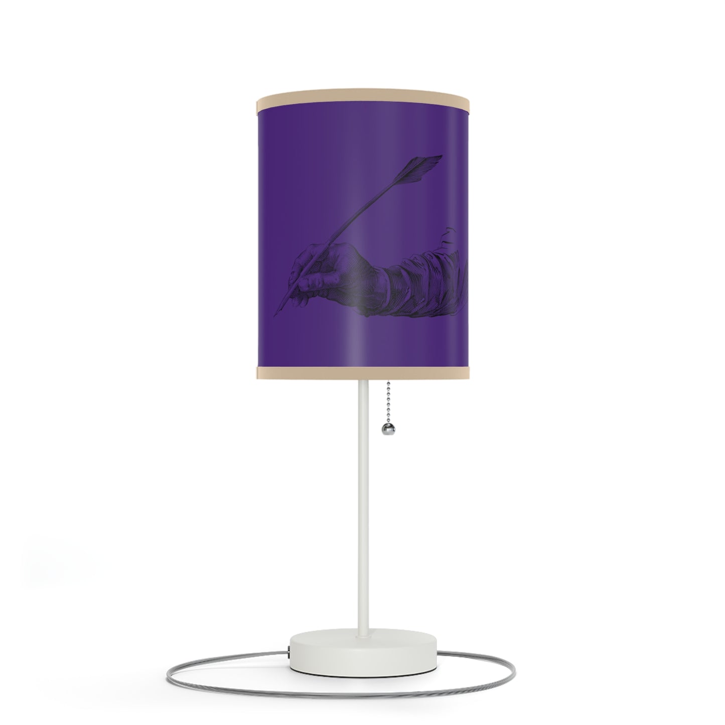 Lamp on a Stand, US|CA plug: Writing Purple