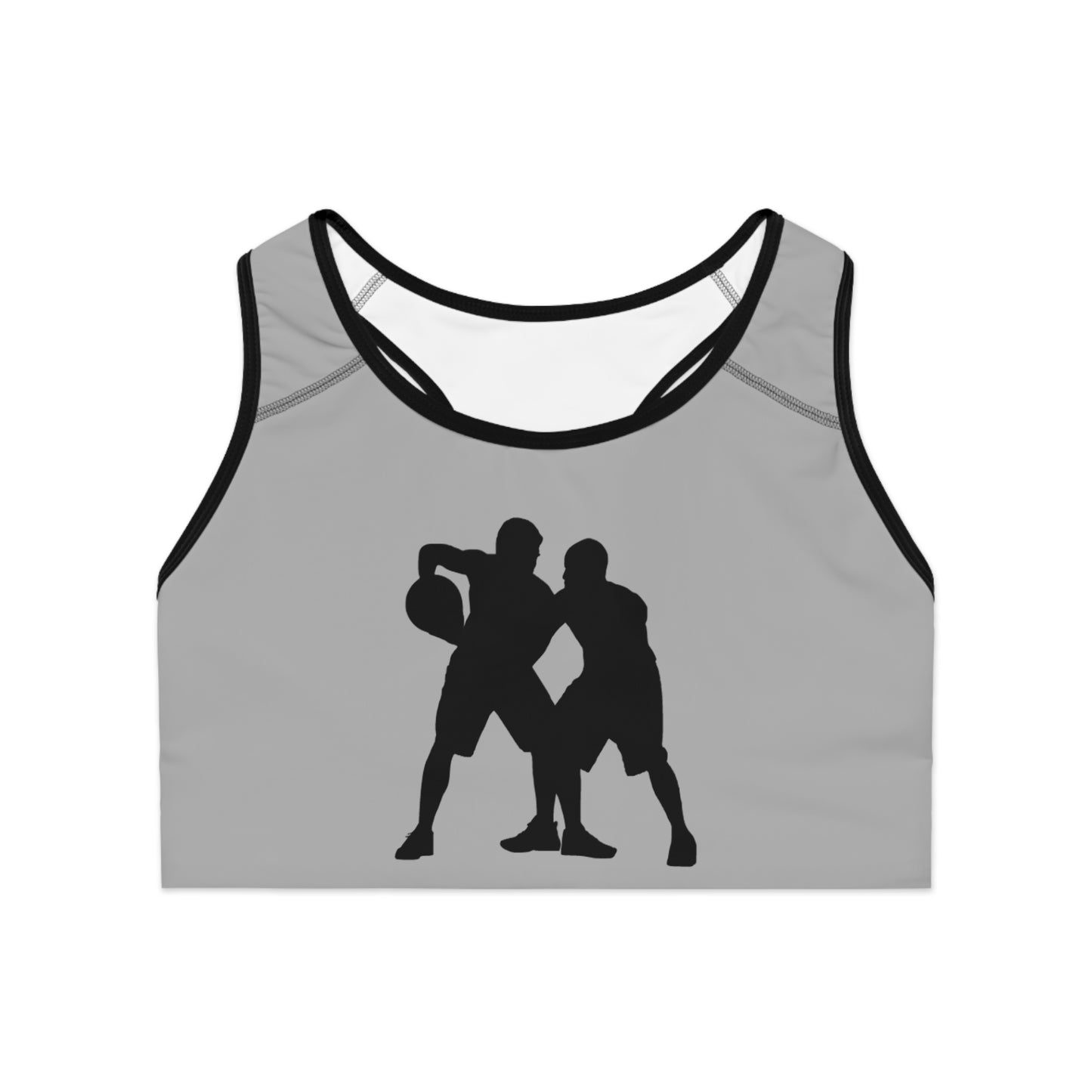 Sports Bra: Basketball Lite Grey