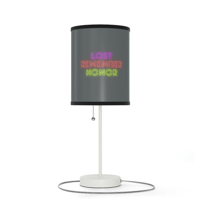 Lamp on a Stand, US|CA plug: Volleyball Dark Grey