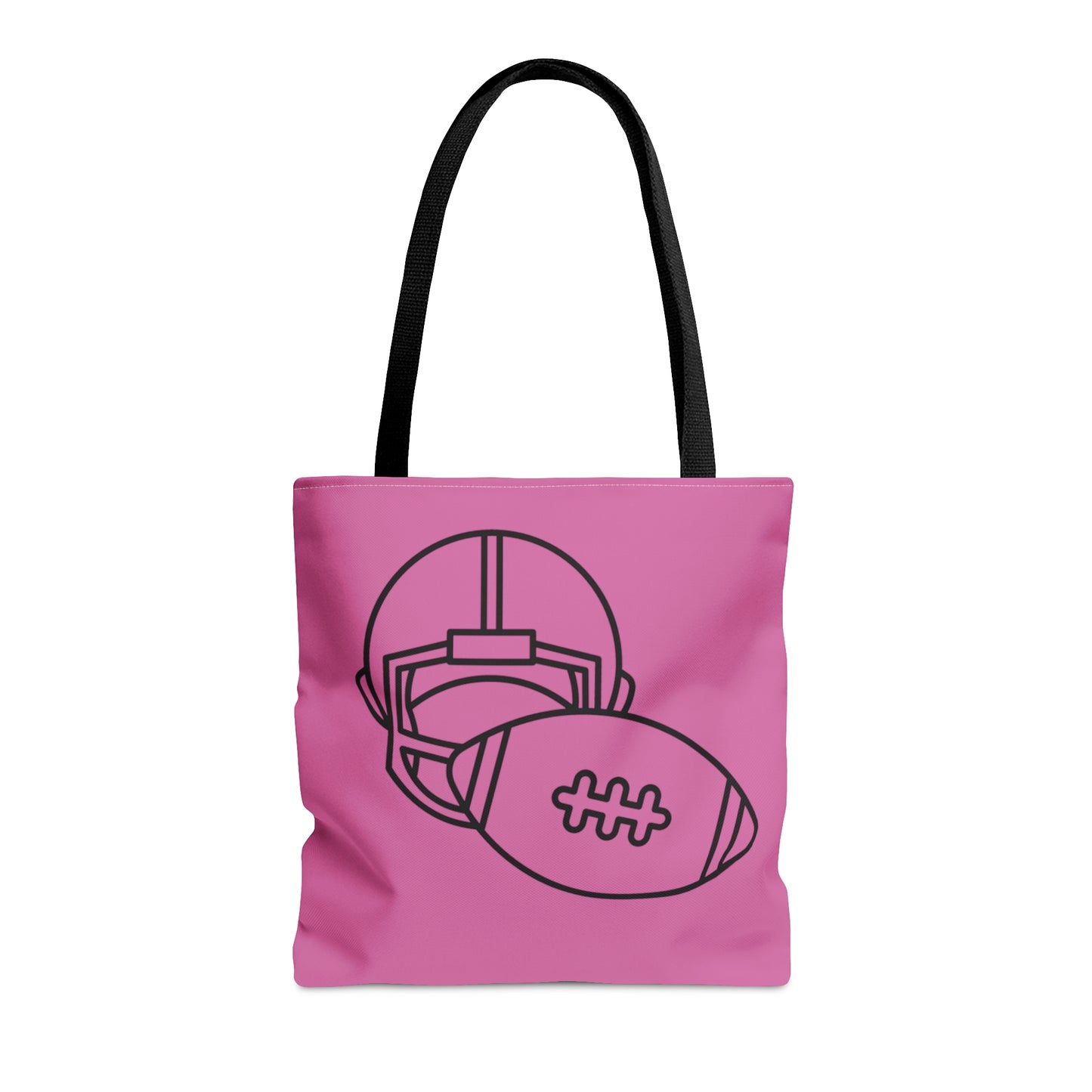 Tote Bag: Football Lite Pink