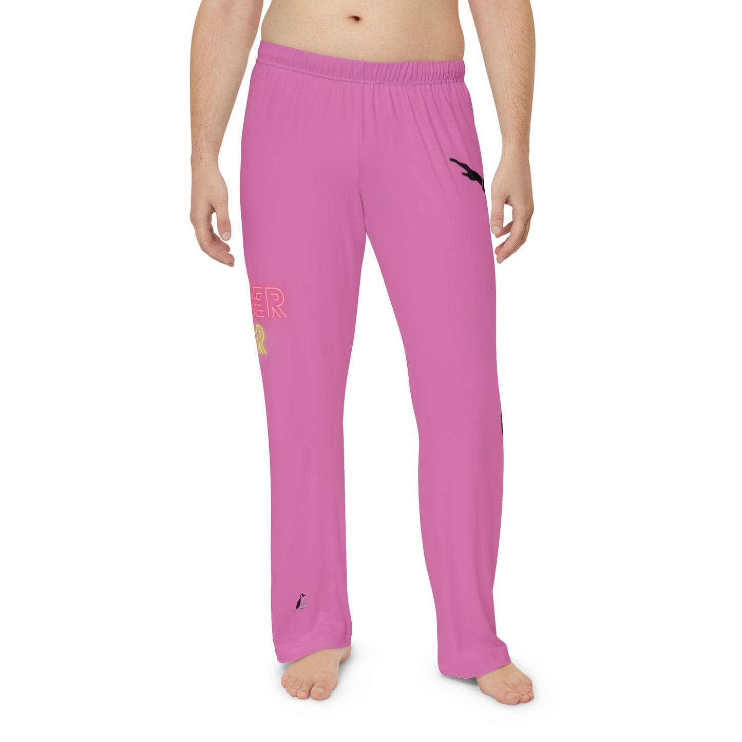 Men's Pajama Pants: Dance Lite Pink