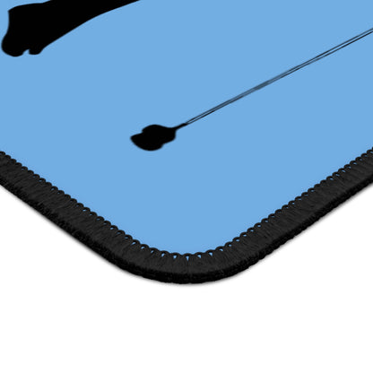 Gaming Mouse Pad: Fishing Lite Blue