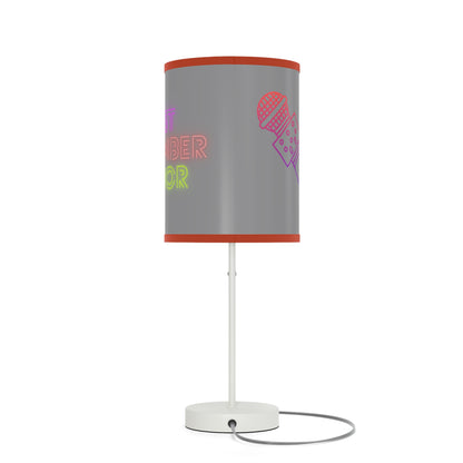 Lamp on a Stand, US|CA plug: Music Grey