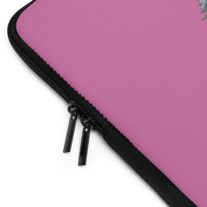 Laptop Sleeve: Wolves Lite Pink