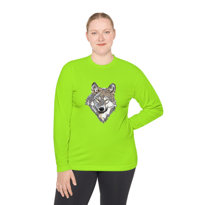 Lightweight Long Sleeve Tee: Wolves #2