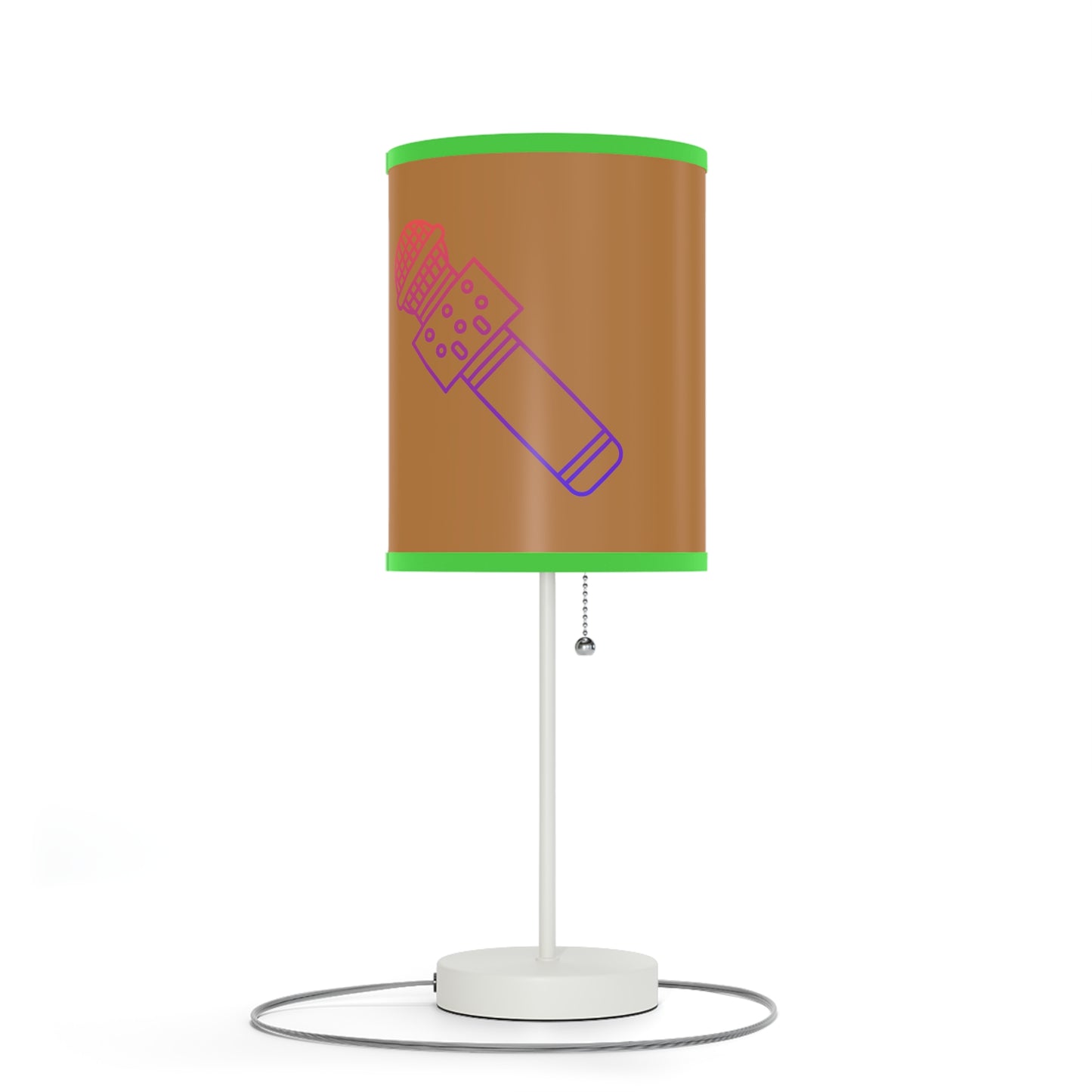 Lamp on a Stand, US|CA plug: Music Lite Brown