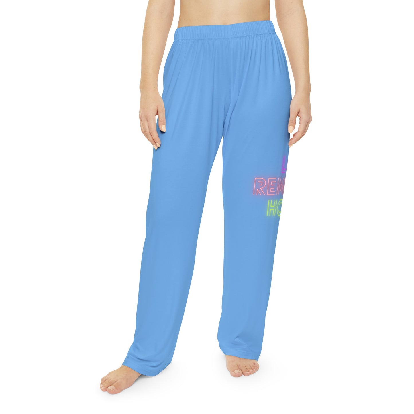 Women's Pajama Pants: Lost Remember Honor Lite Blue