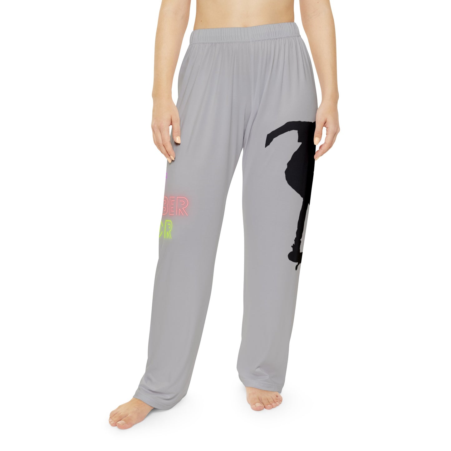 Women's Pajama Pants: Skateboarding Lite Grey