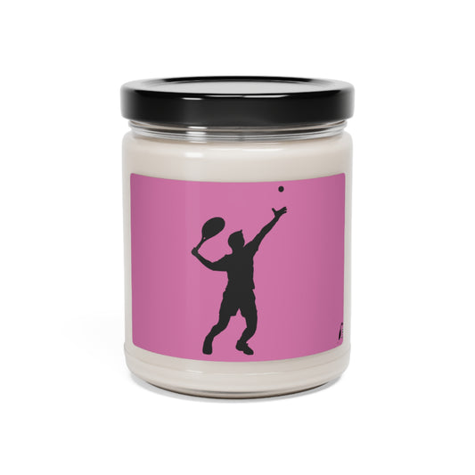 Scented Soy Candle, 9oz: Tennis Lite Pink