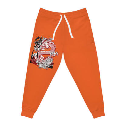 Athletic Joggers: Dragons Orange