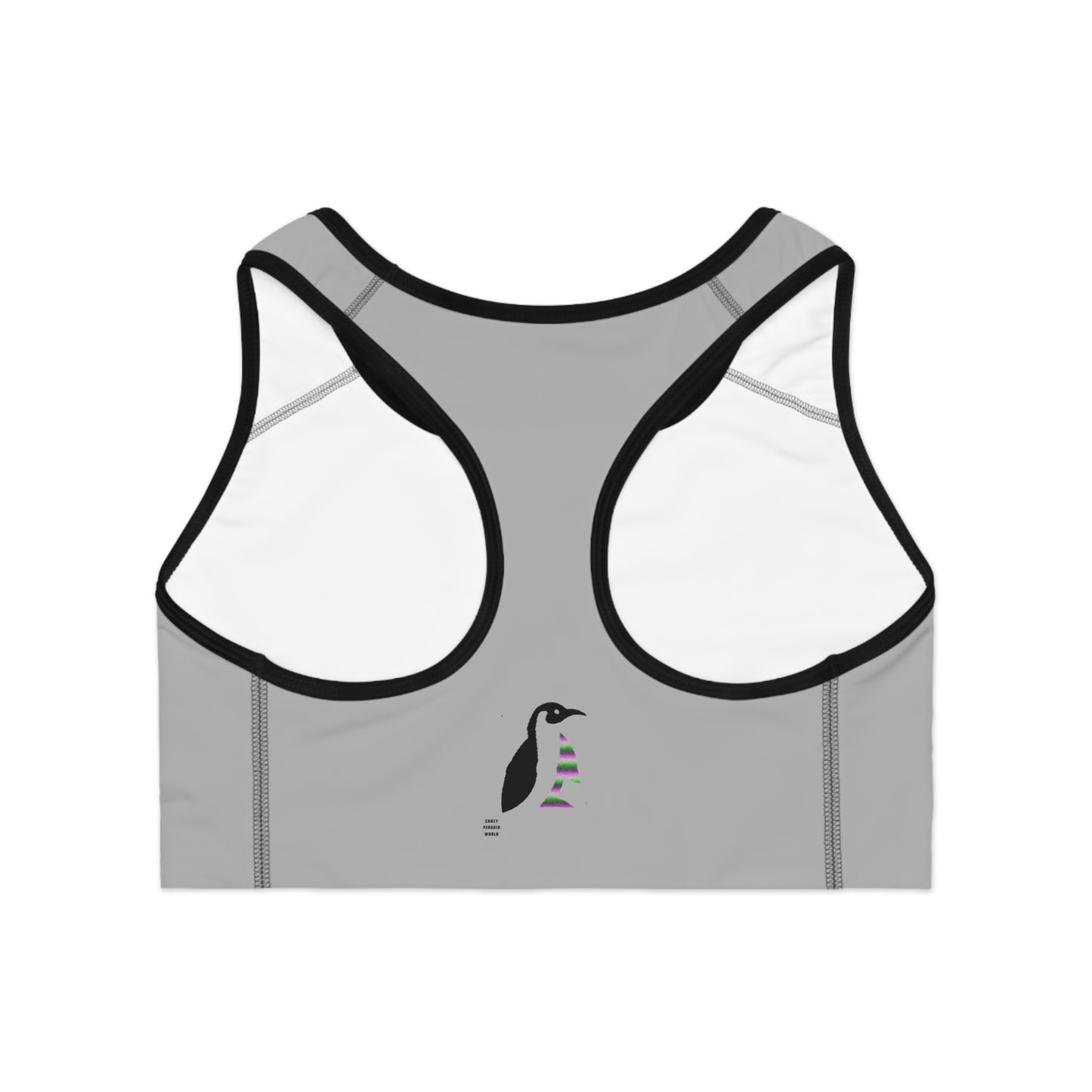 Sports Bra: Lost Remember Honor Lite Grey