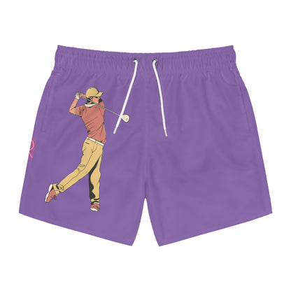 Swim Trunks: Golf Lite Purple