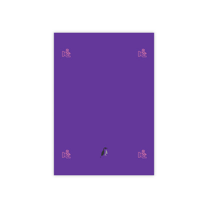 Post-it® Note Pads: Fight Cancer Purple