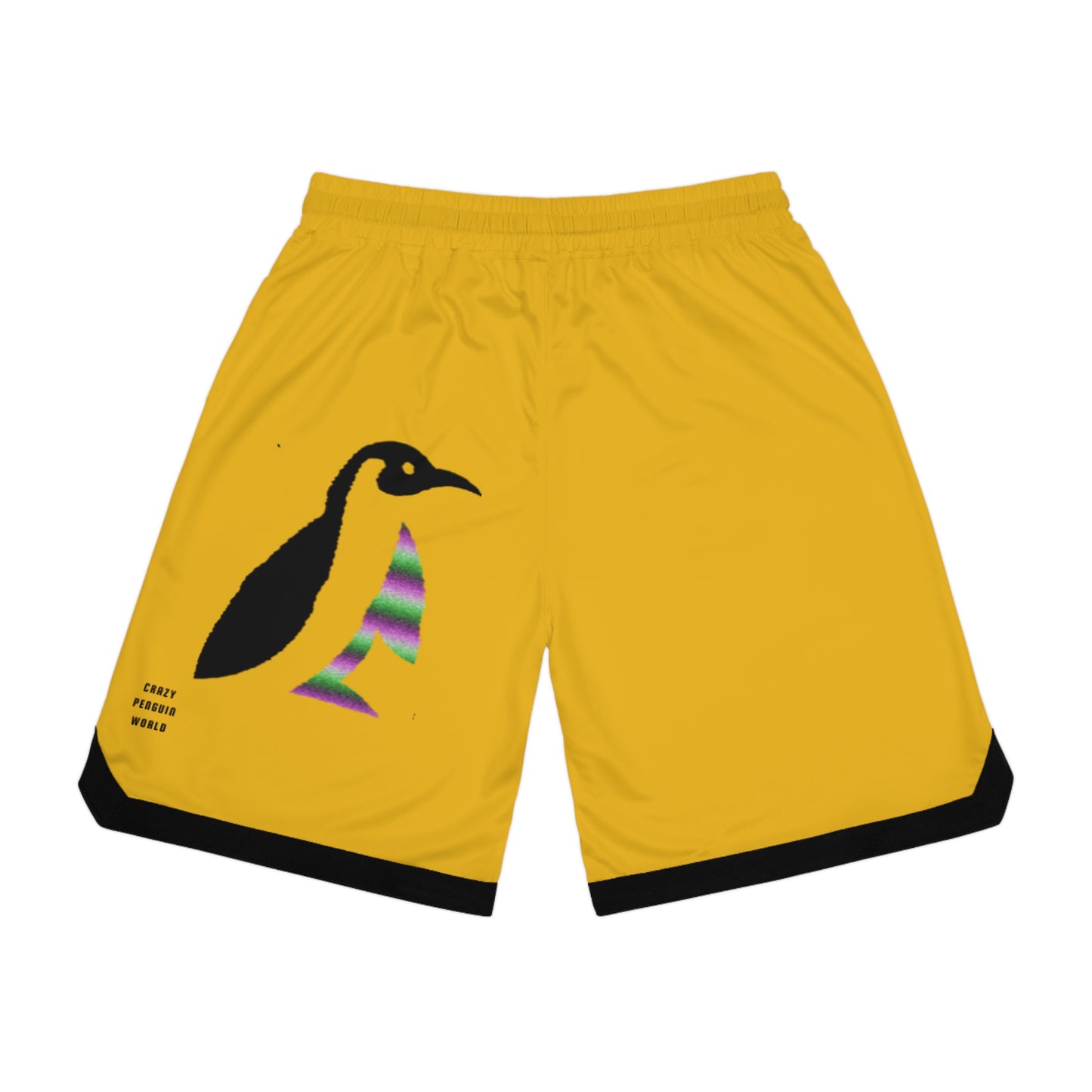 Basketball Rib Shorts: Lost Remember Honor Yellow