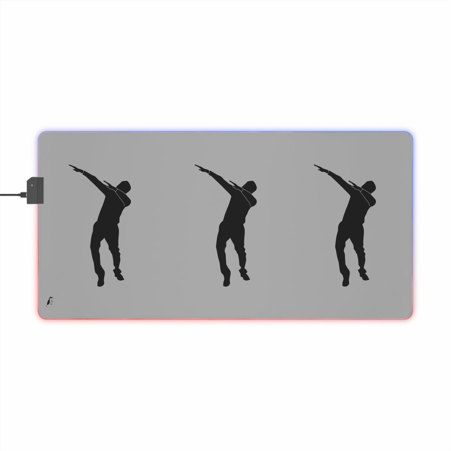 LED Gaming Mouse Pad: Dance Lite Grey