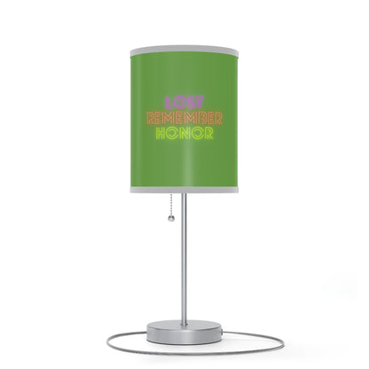 Lamp on a Stand, US|CA plug: Baseball Green 