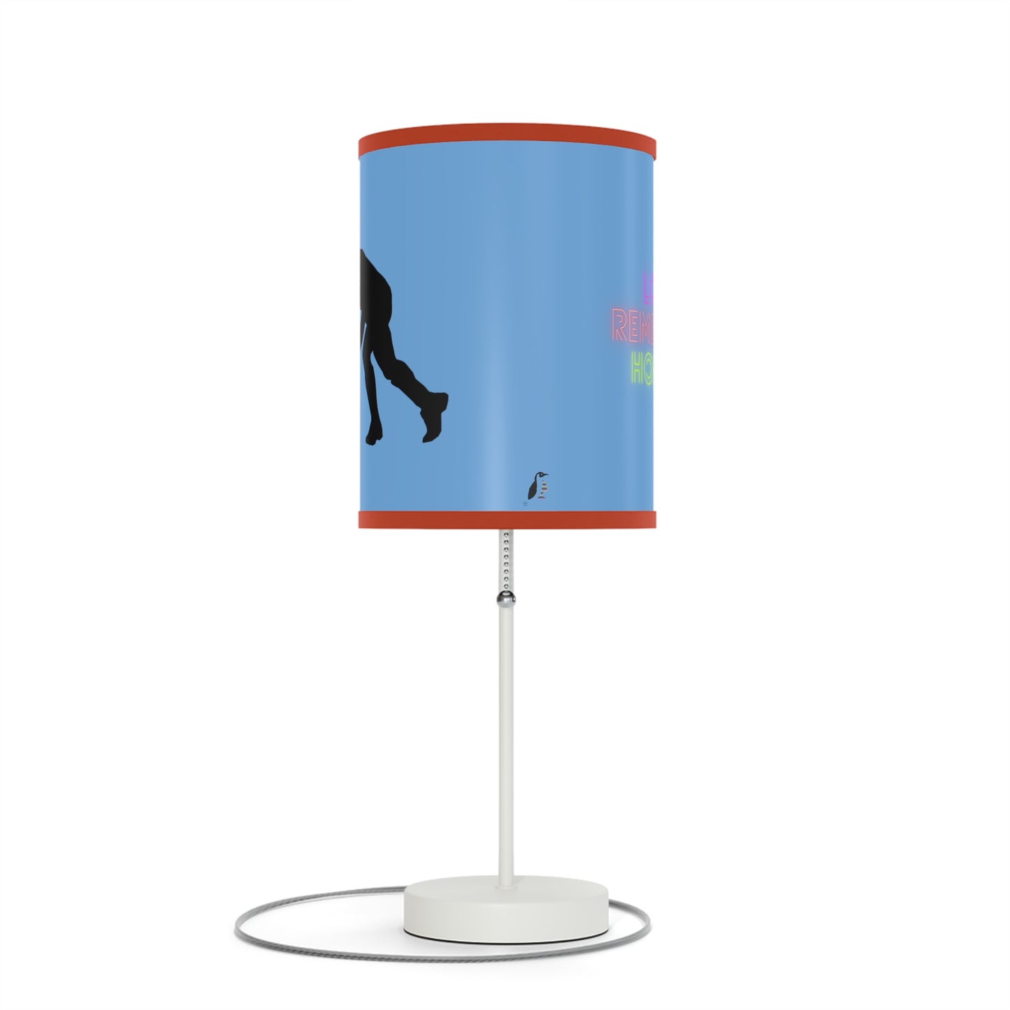 Lamp on a Stand, US|CA plug: Hockey Lite Blue