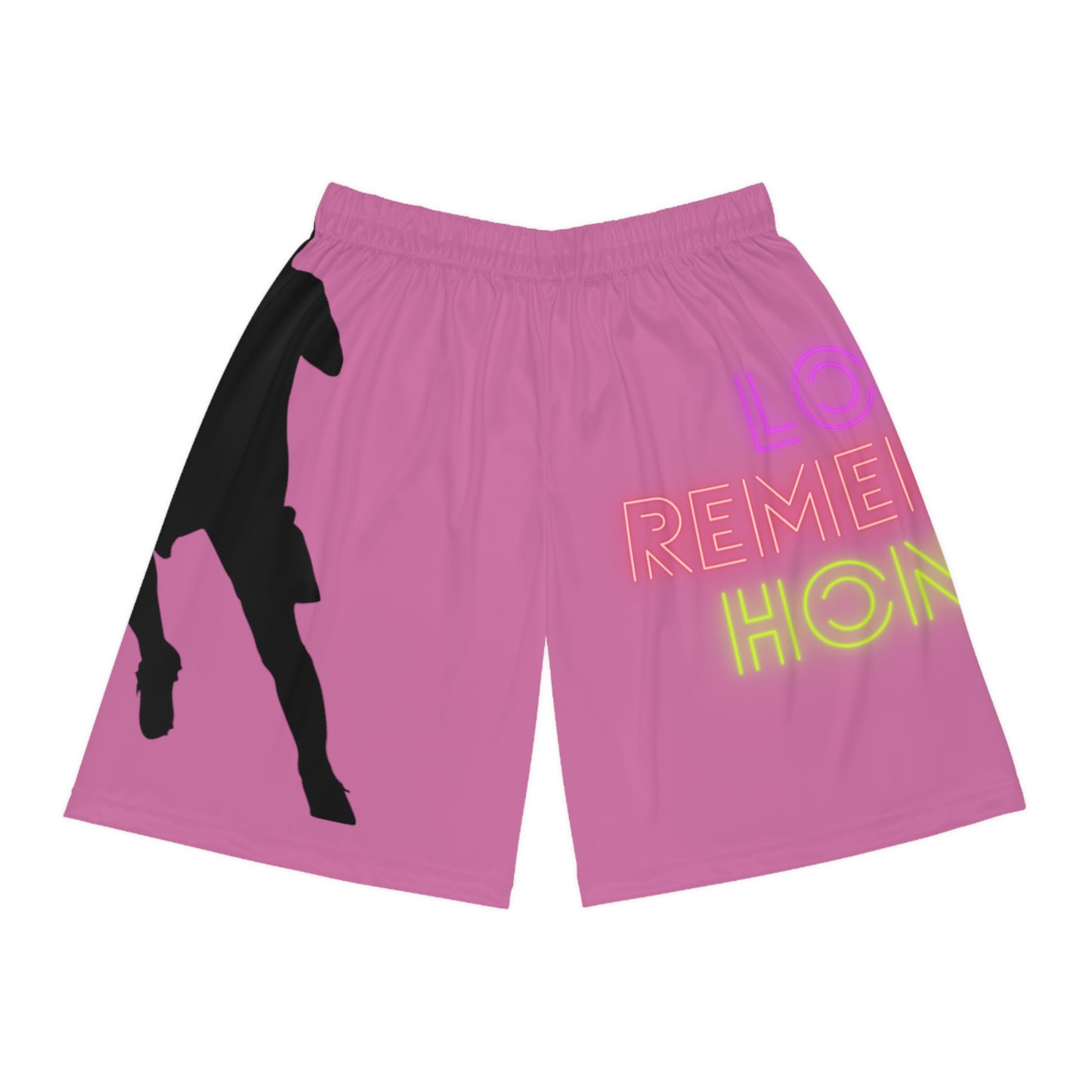 Basketball Shorts: Soccer Lite Pink