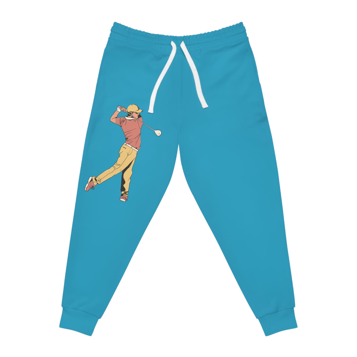 Athletic Joggers: Golf Turquoise