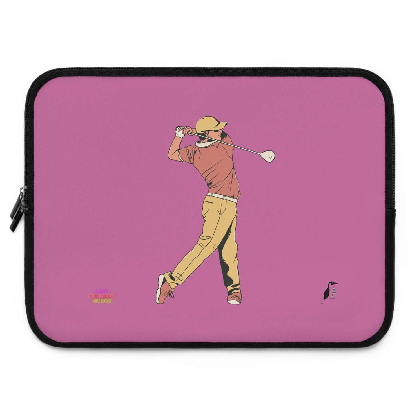 Laptop Sleeve: Golf Lite Pink