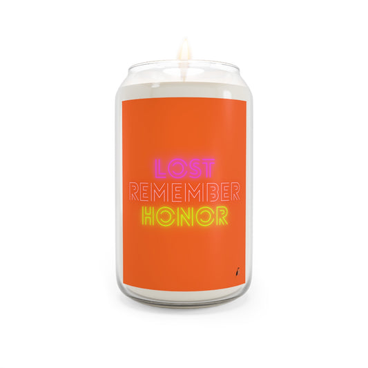 Scented Candle, 13.75oz: Lost Remember Honor Orange