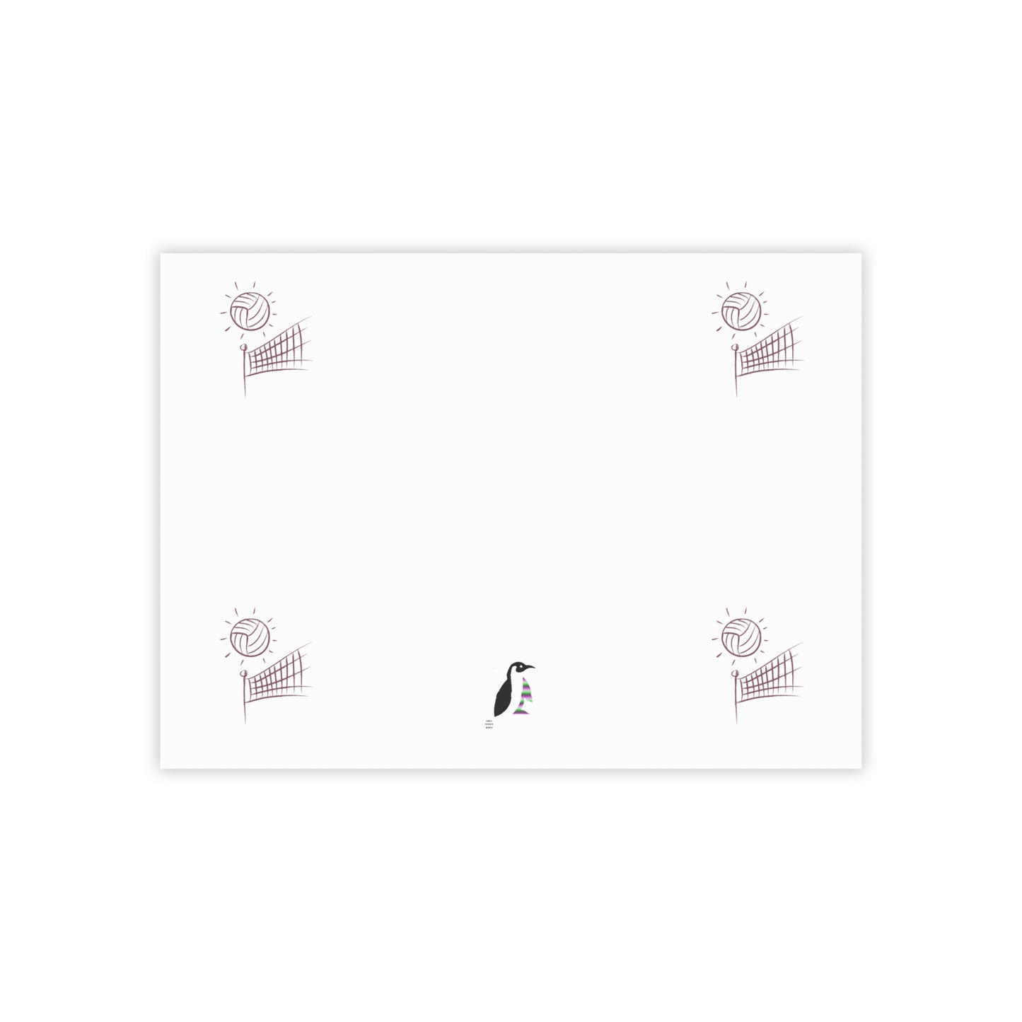 Post-it® Note Pads: Volleyball White