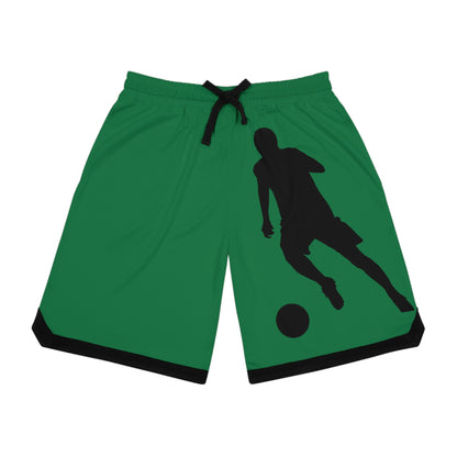 Basketball Rib Shorts: Soccer Dark Green