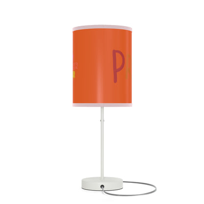 Lamp on a Stand, US|CA plug: LGBTQ Pride Orange 