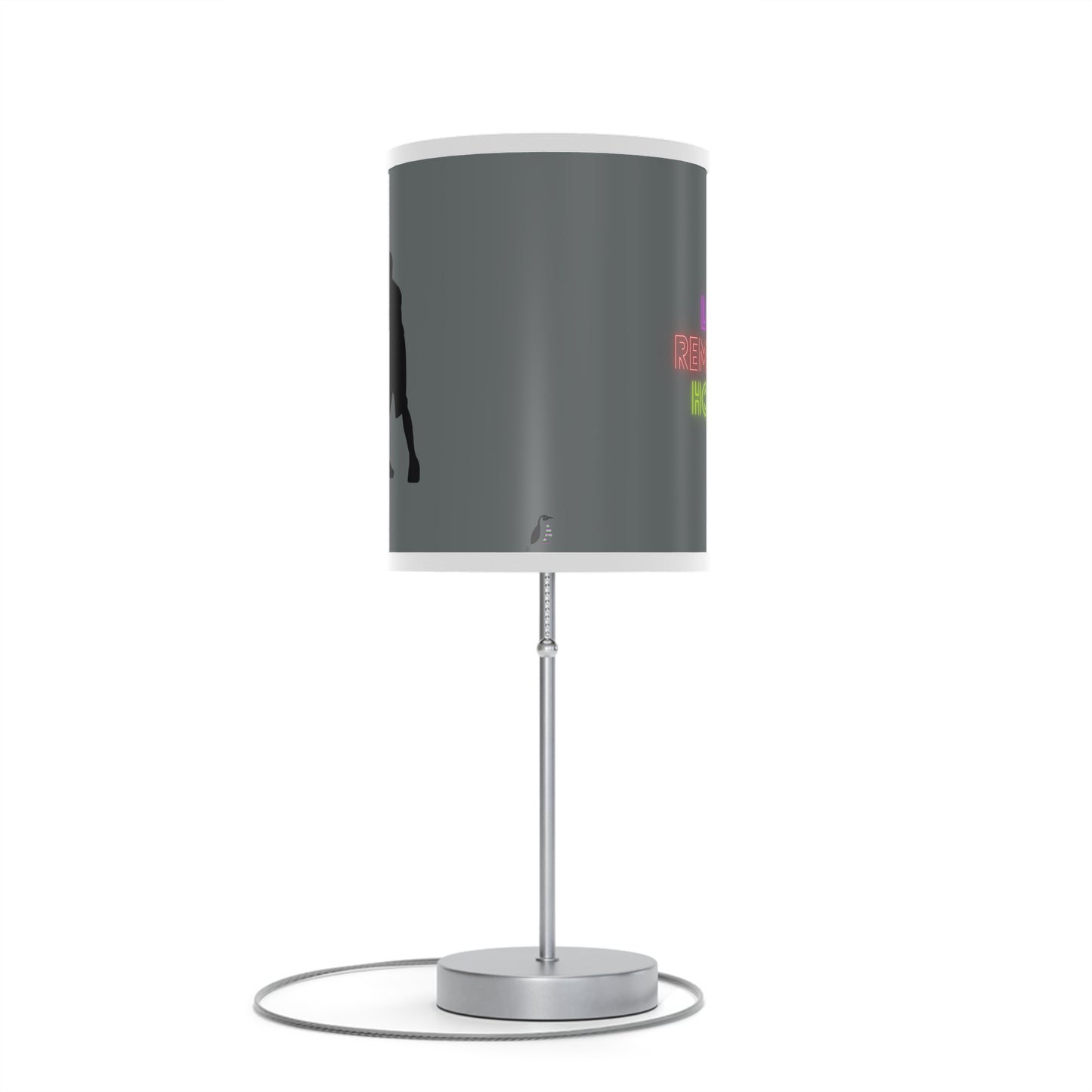 Lamp on a Stand, US|CA plug: Basketball Dark Grey