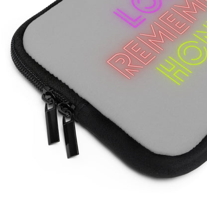 Laptop Sleeve: Lost Remember Honor Lite Grey