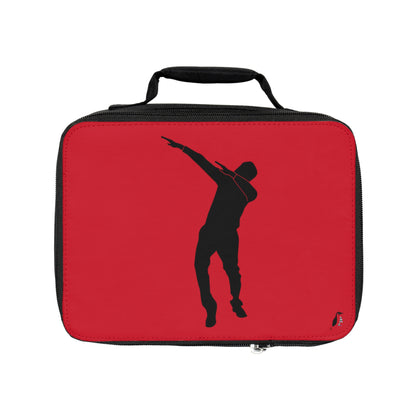 Lunch Bag: Dance Dark Red