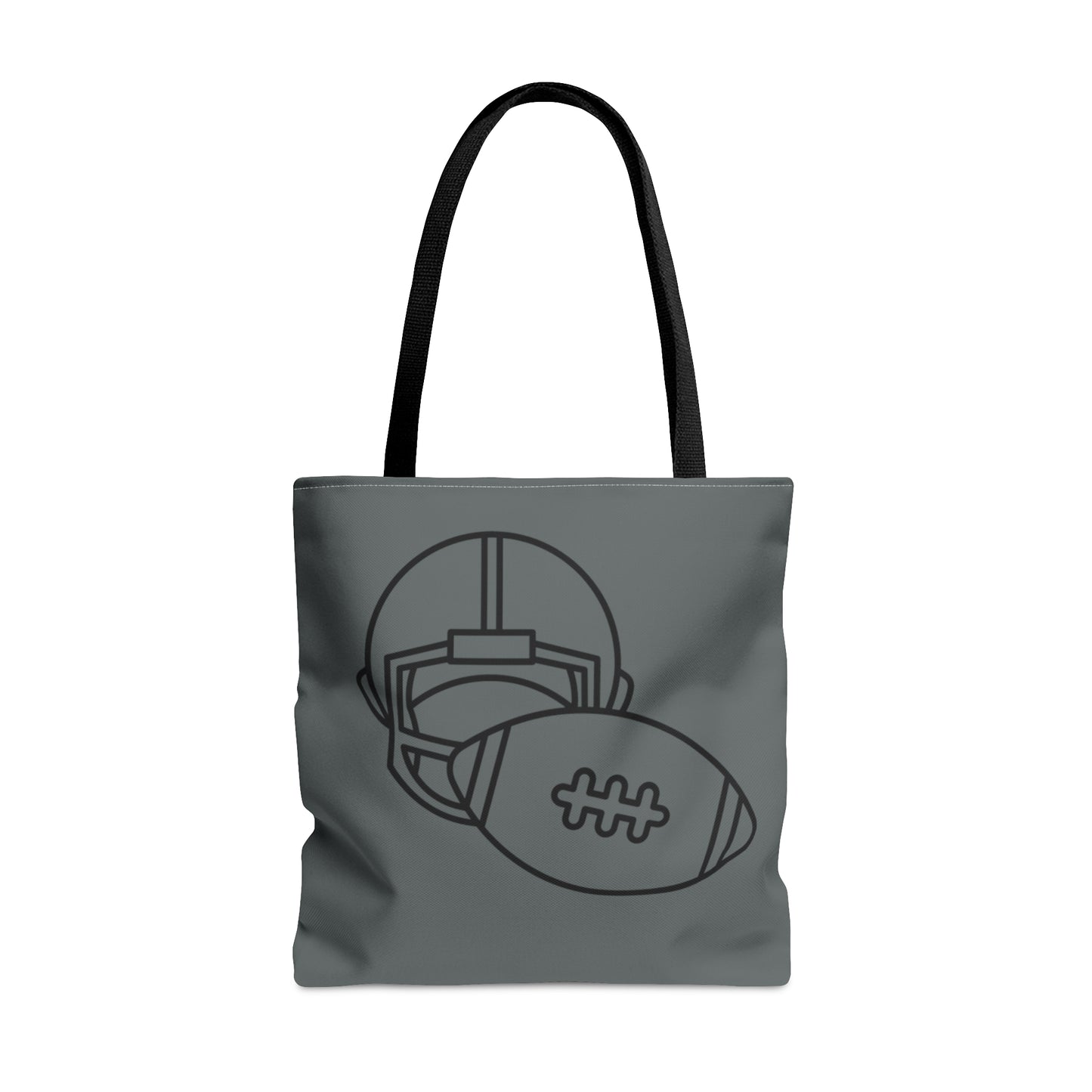 Tote Bag: Football Dark Grey