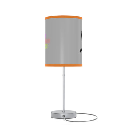 Lamp on a Stand, US|CA plug: Baseball Lite Grey