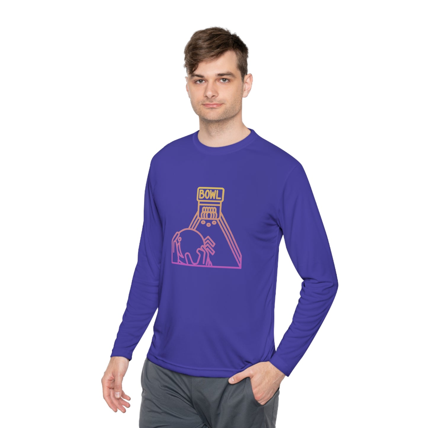 Lightweight Long Sleeve Tee: Bowling #2