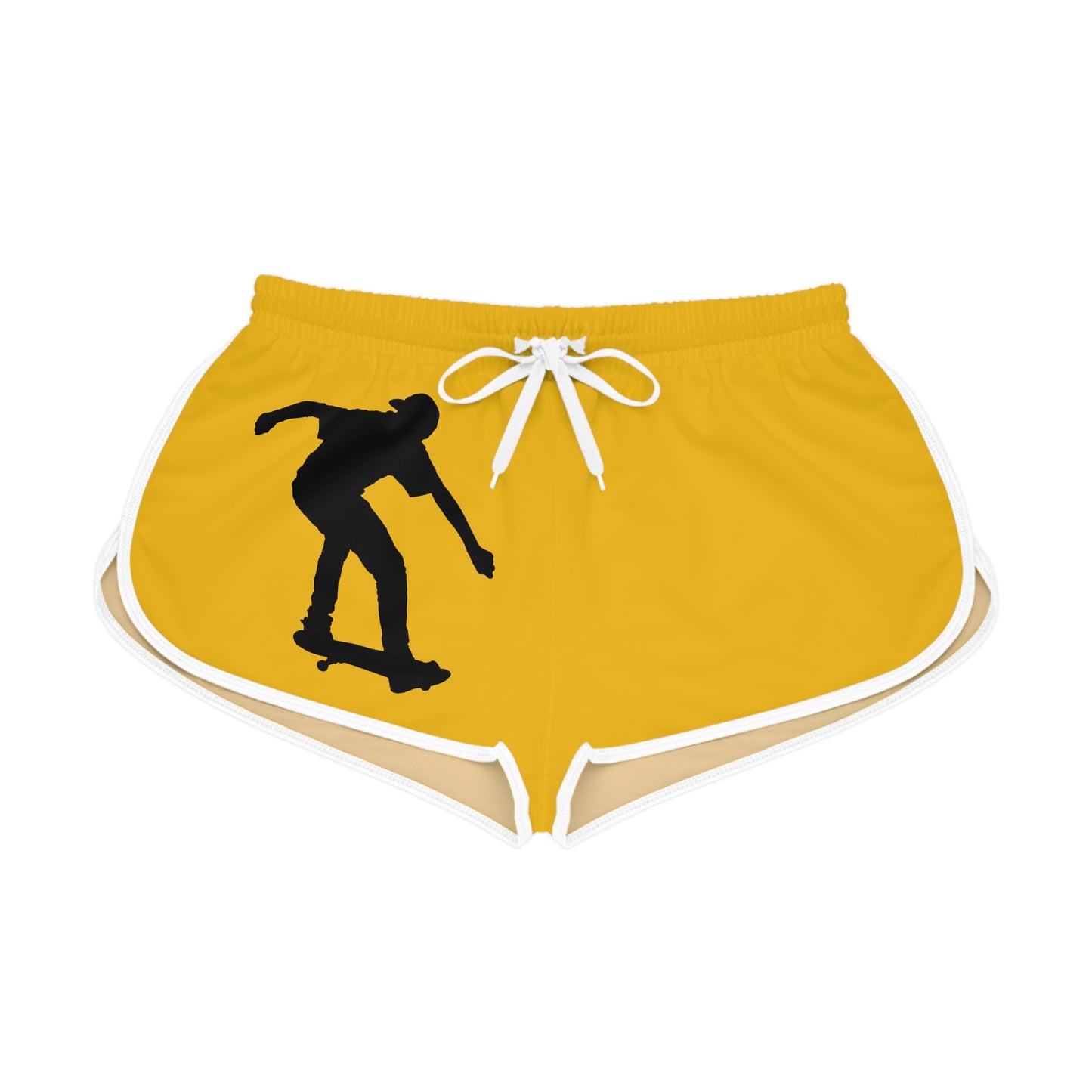 Women's Relaxed Shorts: Skateboarding Yellow