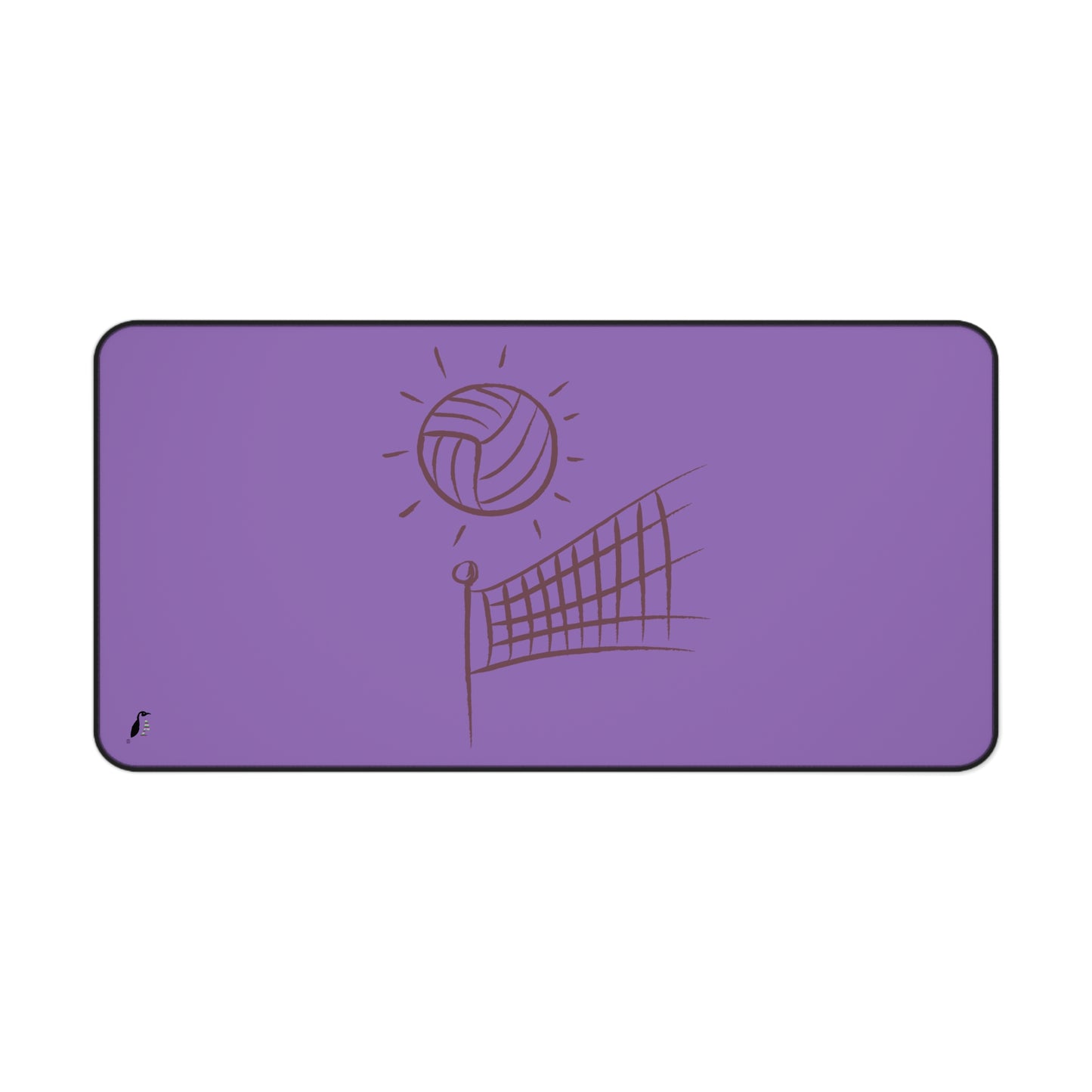 Desk Mat: Volleyball Lite Purple