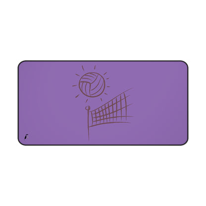 Desk Mat: Volleyball Lite Purple