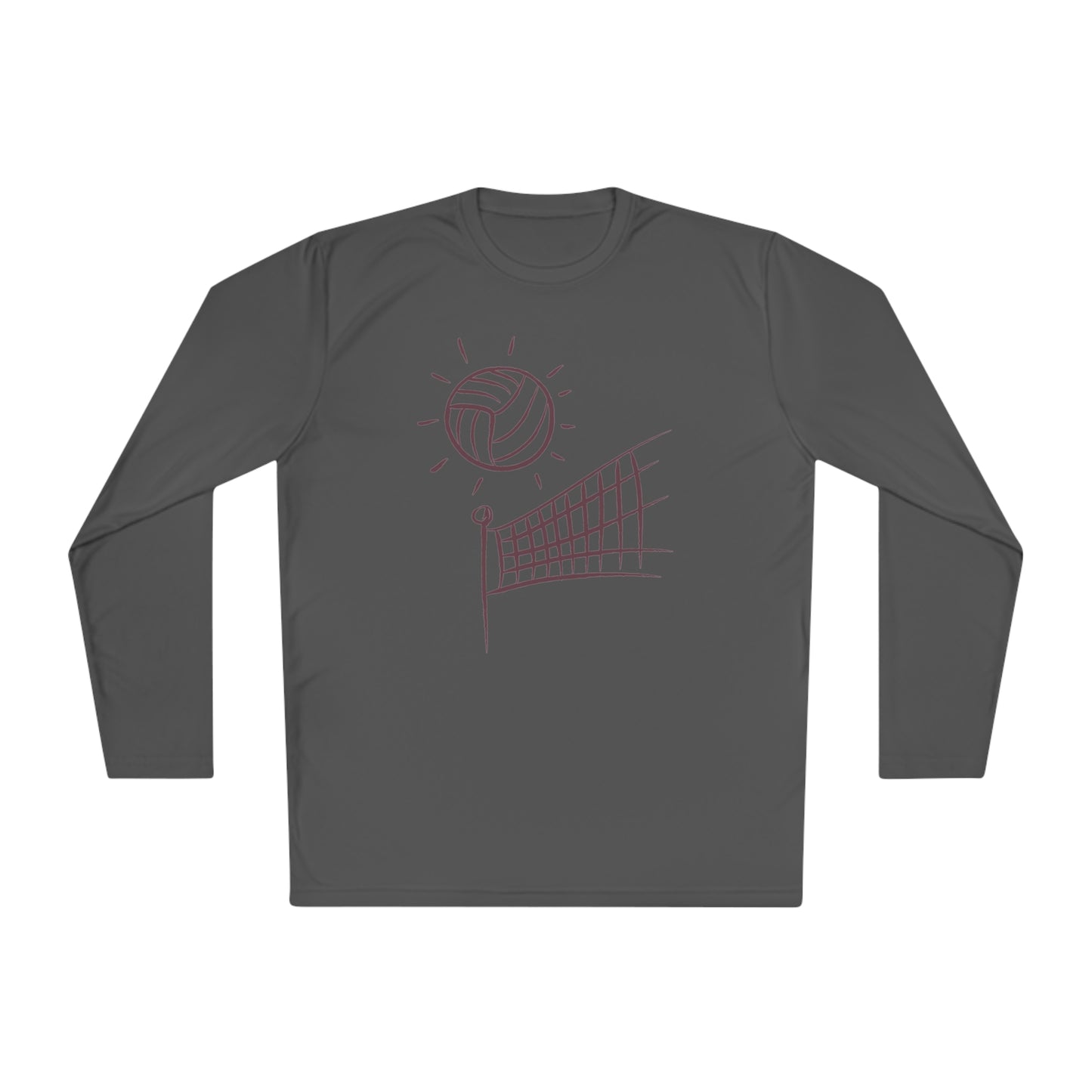 Lightweight Long Sleeve Tee: Volleyball #1