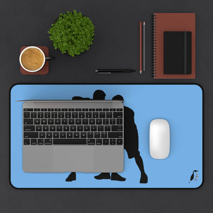 Desk Mat: Basketball Lite Blue