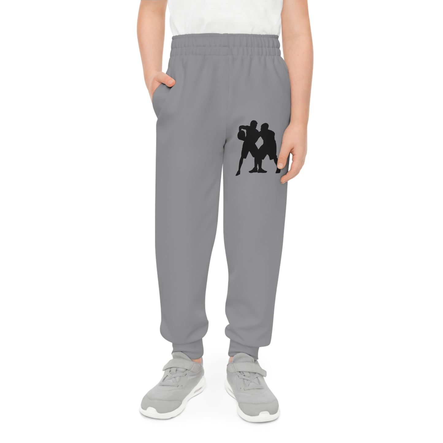 Youth Joggers: Basketball Grey