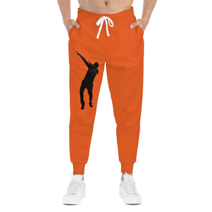 Athletic Joggers: Dance Orange