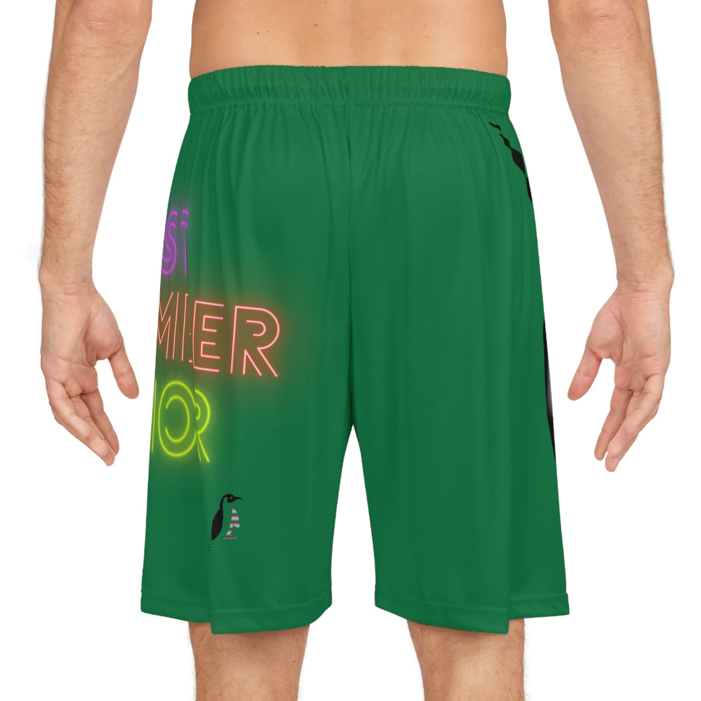 Basketball Shorts: Dance Dark Green