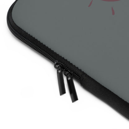 Laptop Sleeve: Volleyball Dark Grey