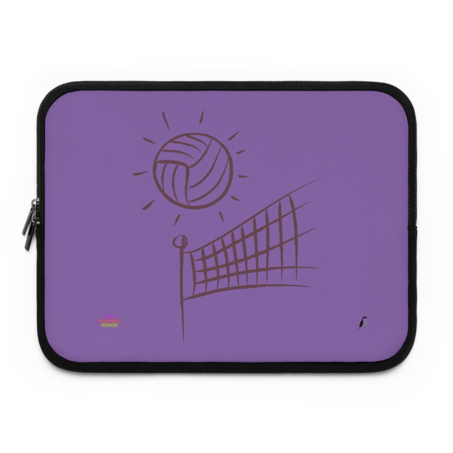 Laptop Sleeve: Volleyball Lite Purple