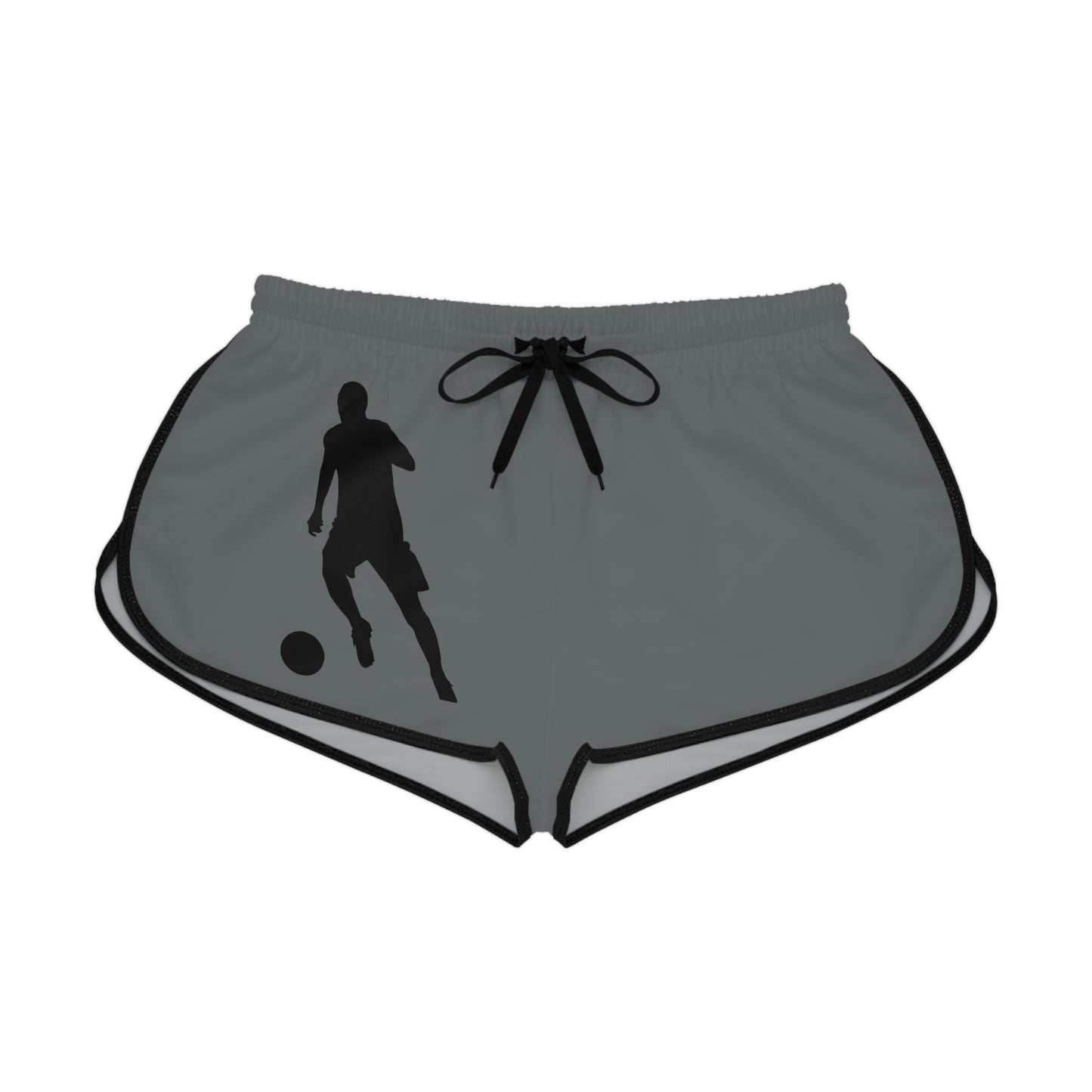 Women's Relaxed Shorts: Soccer Dark Grey